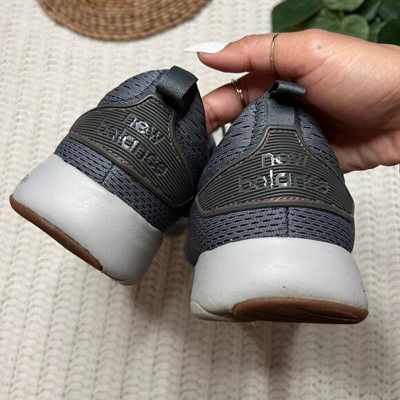 New Balance 360| Unisex grey knitted low-top athletic shoes - Picture 6 of 13